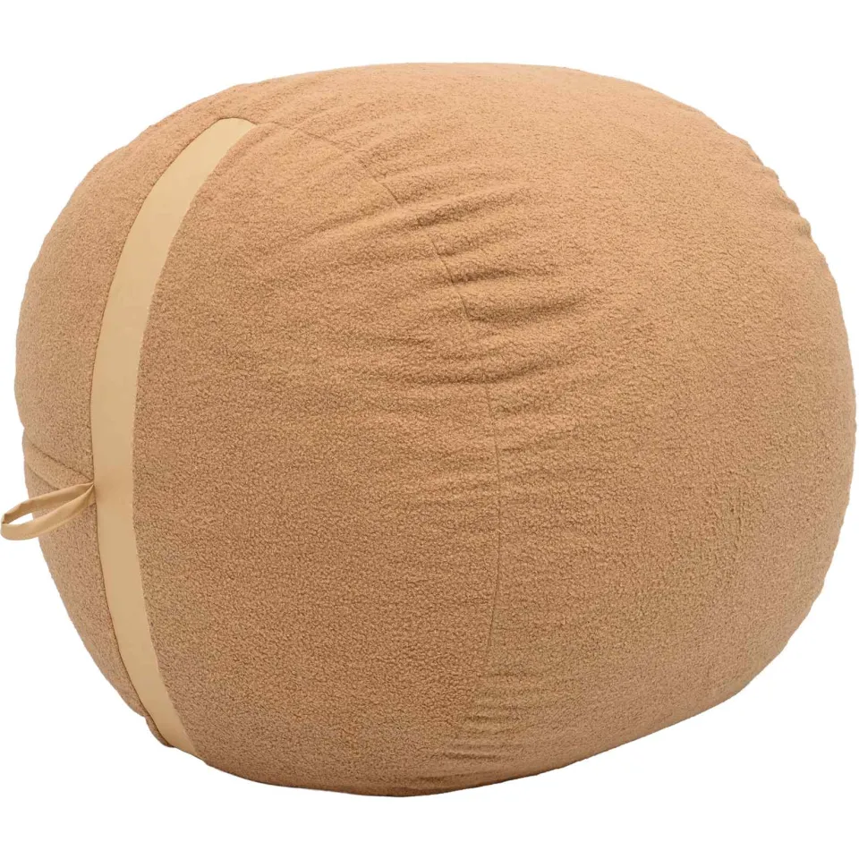 vidaXL Zitzakstoel Beige 95 x 93 x 71 cm Sherpa, foto 3