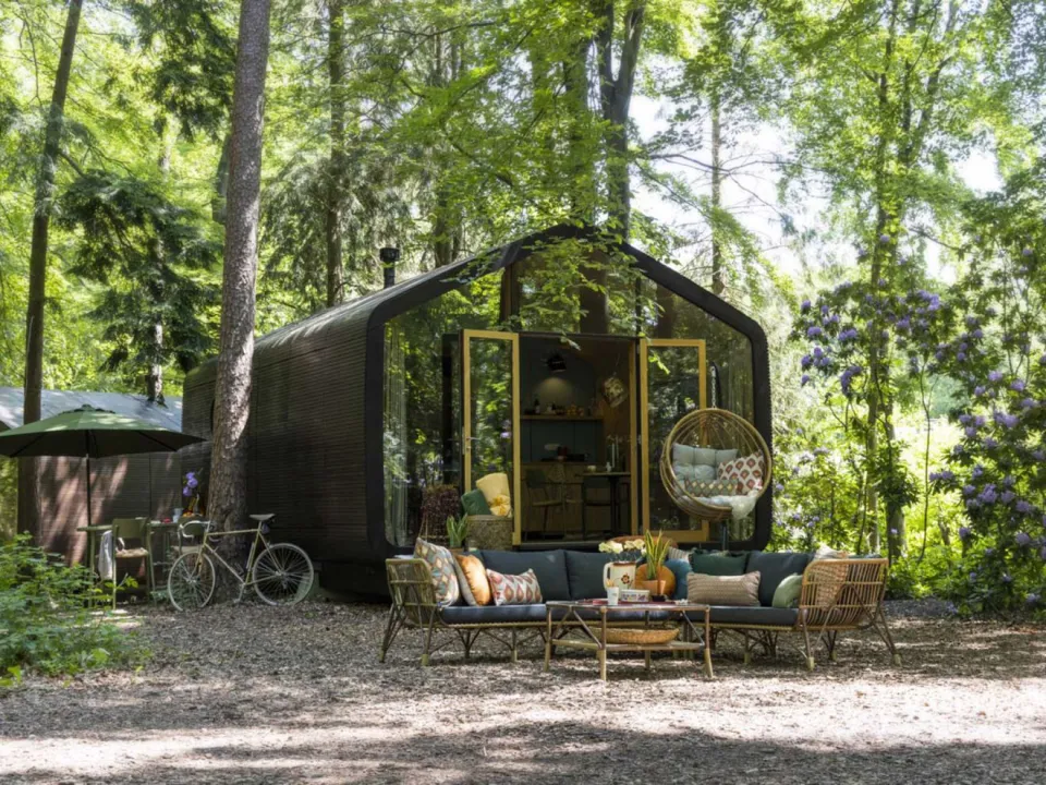 Manifesto Furniture Manifesto Meduno hangstoel (alleen basket) taupe, foto 4