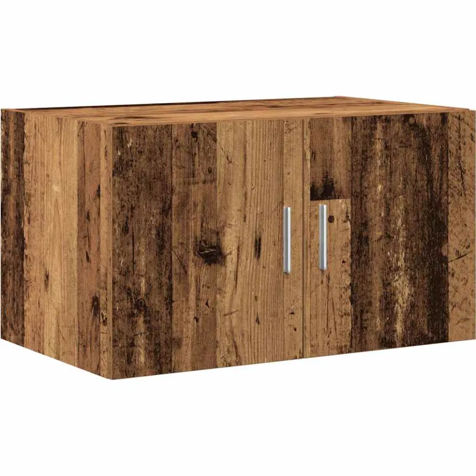 vidaXL Wandkast Oud hout 70 x 42.5 x 40 cm Bewerkt hout bruin, foto 3