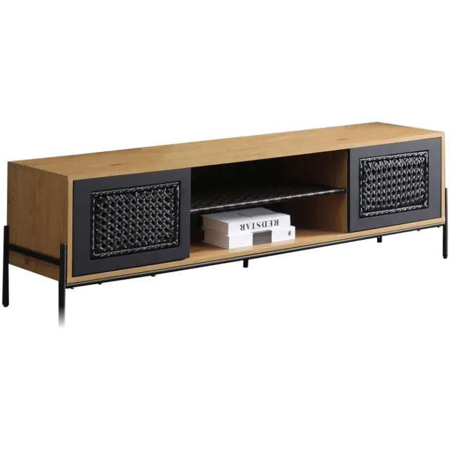 tv-meubel Lourdes bruin