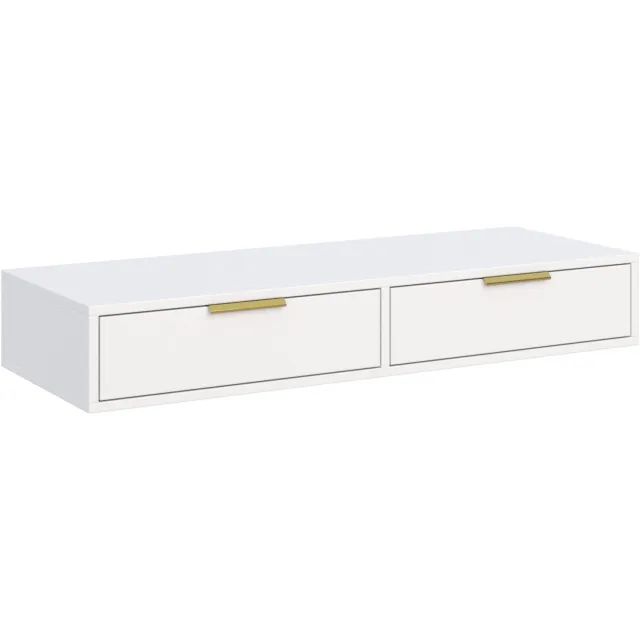 Selsey VENA – Kaptafel met lades, wit, 110 cm