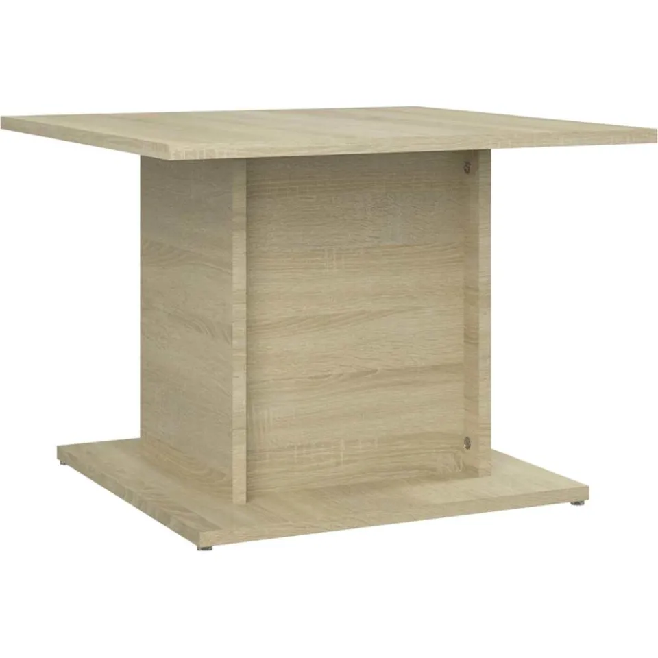 vidaXL Salontafel 55,5x55,5x40 cm bewerkt hout sonoma eikenkleurig, foto 3