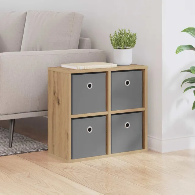 vidaXL Dressoir Artisan Eiken 49,5 x 22 x 47 cm