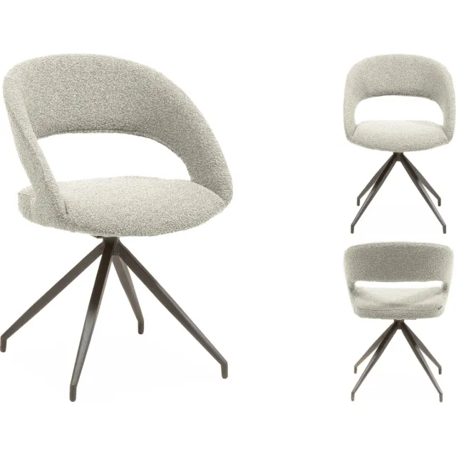 MX Sofa Eetkamer stoel Yara | kleur: Pearl