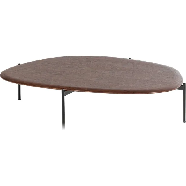 WOOOD Kota Salontafel - MDF/Fineer - Bruin - 26x121x97 brown