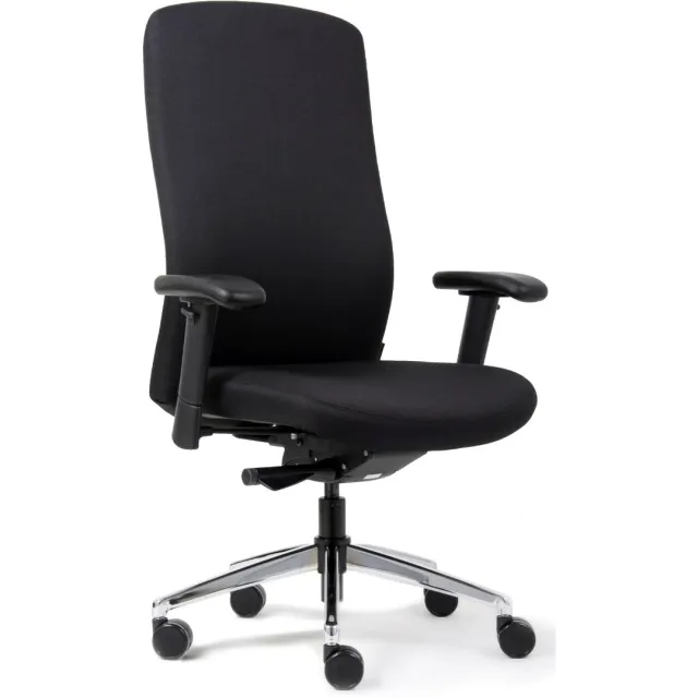 Euroseats Heavy Duty bureaustoel zwart