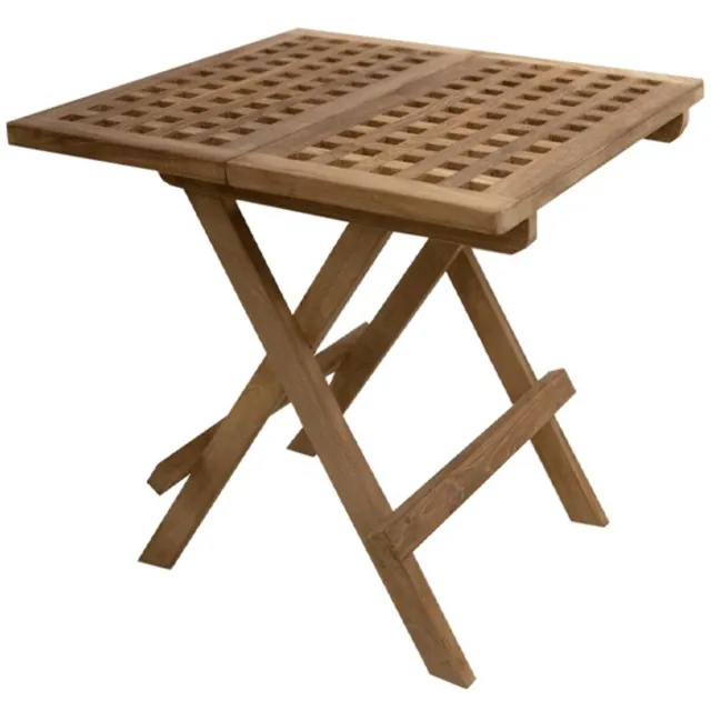Damn Picknicktafel vierkant open bruin