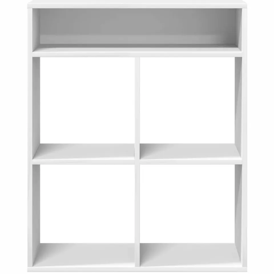 vidaXL Boekenkast 66x31x80 cm bewerkt hout wit, foto 4
