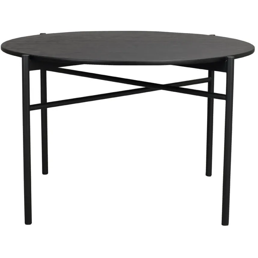 Rowico Home Skye ronde houten eettafel zwart - Ø 120 cm, foto 4