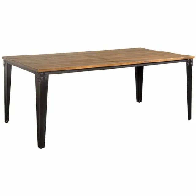 Tower Living Eettafel Basto - Rechthoek Bruin Hout - 200x100x78cm