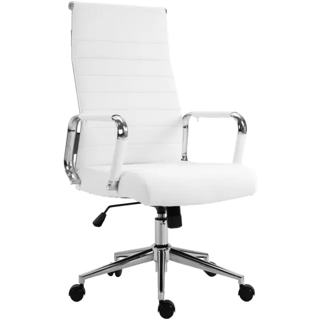 SVITA OFFICE COMFORT bureaustoel draaistoel kunstleer wit