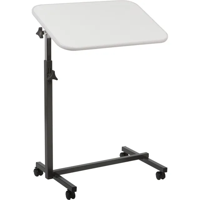 MultiMotion Bedtafel met wieltjes - Bedleestafel - Laptoptafel - Bijzettafel - Grijs