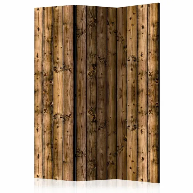 karo-art Vouwscherm / Kamerscherm - Landelijk 135x172cm, gemonteerd geleverd dubbelzijdig geprint Multikleur