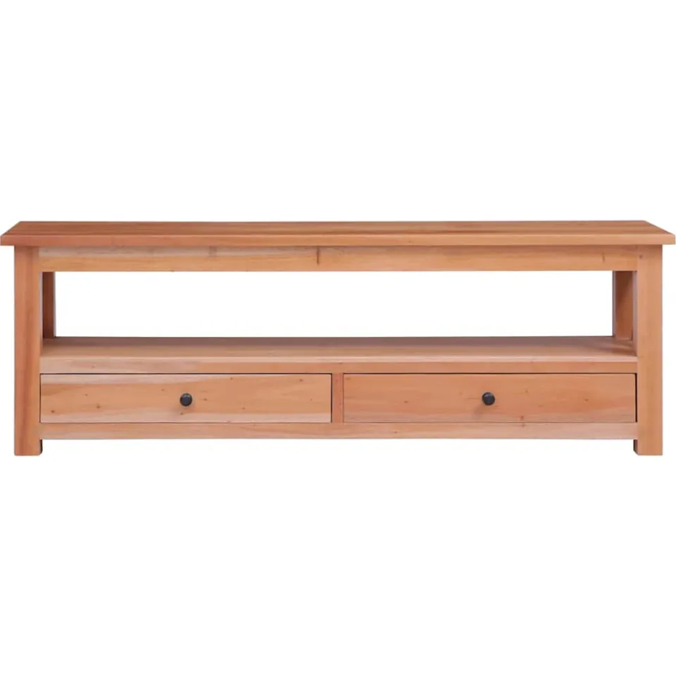 vidaXL Tv-meubel 115x30x40 cm massief mahoniehout bruin, foto 3