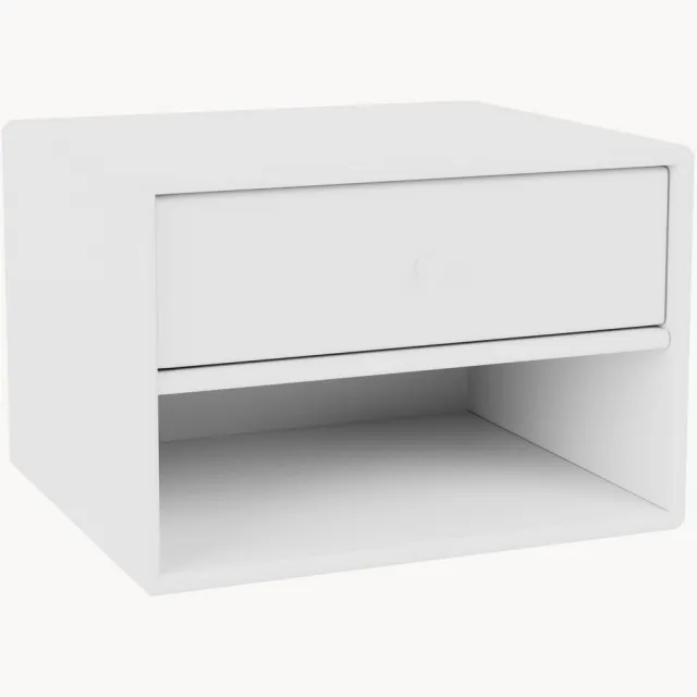 Montana Furniture Wandnachtkastje Dash wit
