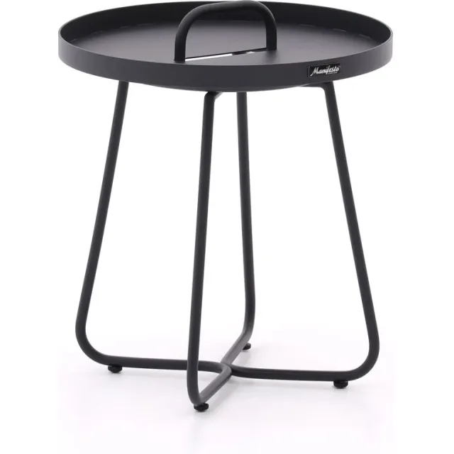Manifesto Furniture Manifesto Pito bijzet tuintafel ø 44cm (h:51cm) Grijs