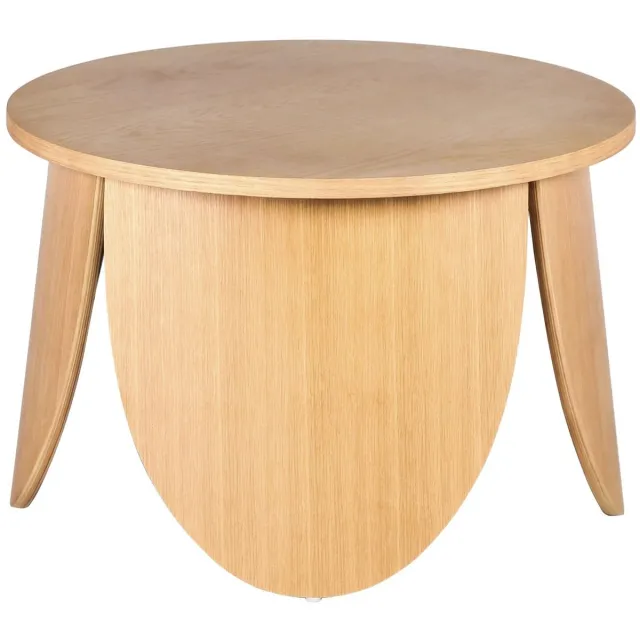 Selsey Vivially - Ronde salontafel 60 cm - Natuurlijke eik