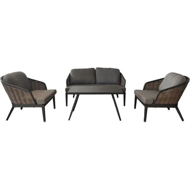 Oosterik Home Loungeset hawaii nature grey Oosterik Home grijs