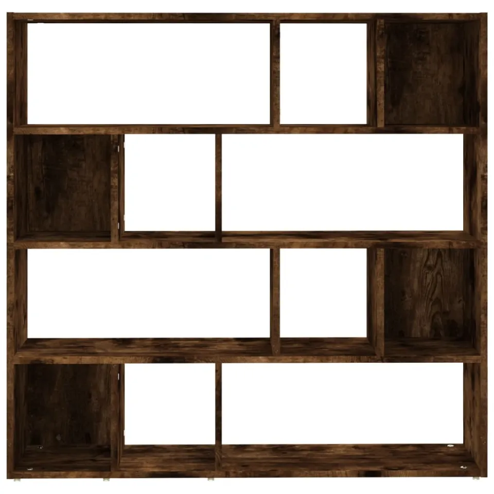vidaXL Boekenkast/kamerscherm 105x24x102 cm gerookt eikenkleurig, foto 4