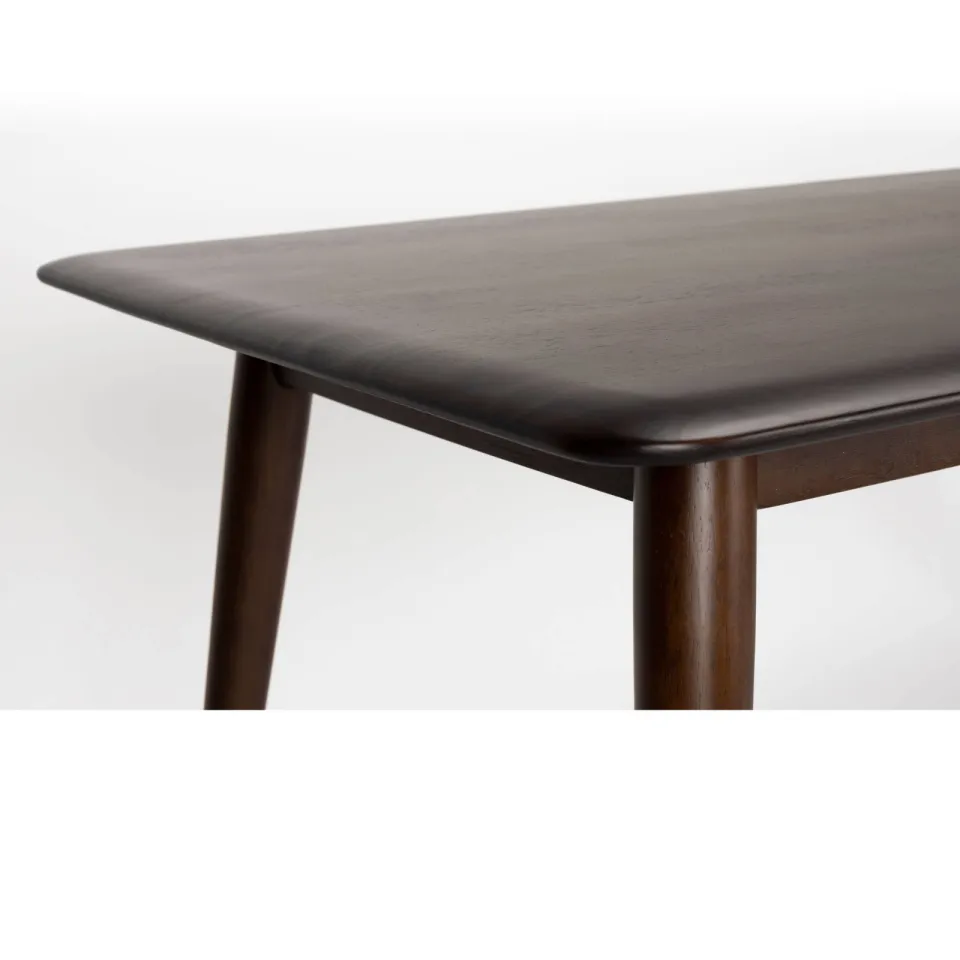 Dutchbone Elroy Eettafel 180x80 cm Hout Walnootkleur Bruin, foto 5