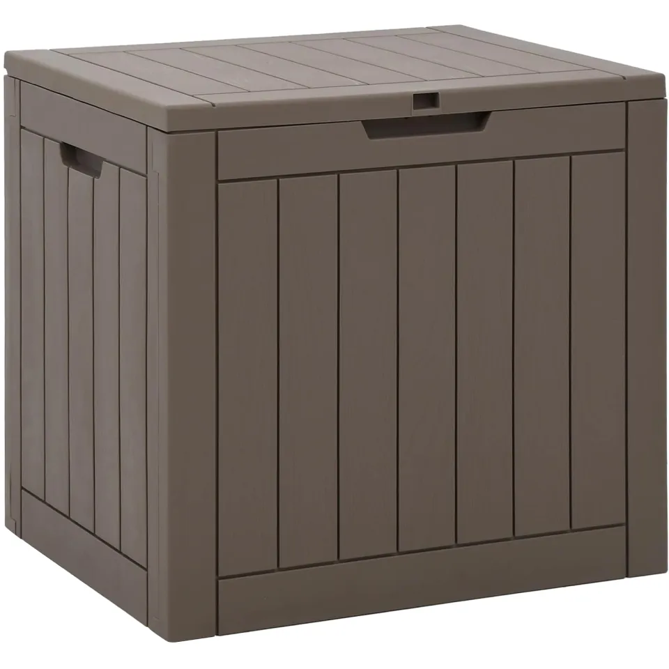 vidaXL Tuinbox 55,5x43x53 cm polypropeen grijs, foto 3