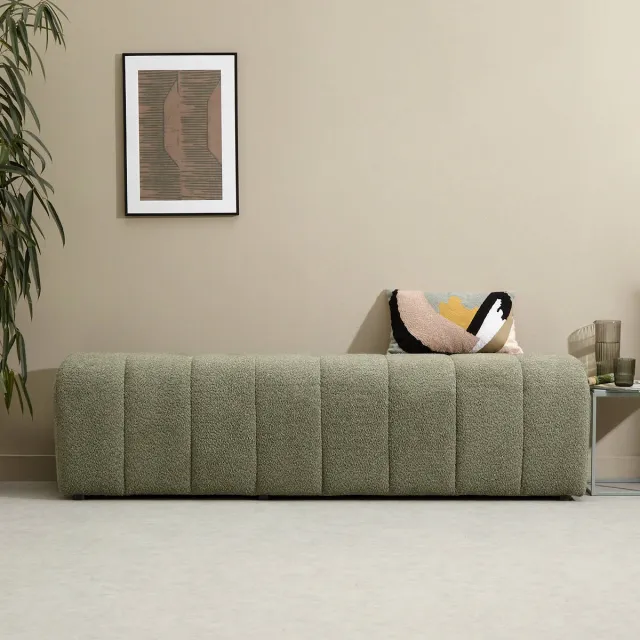Studio LIVIT Kyo eetkamerbank olijfgroen, foto 2