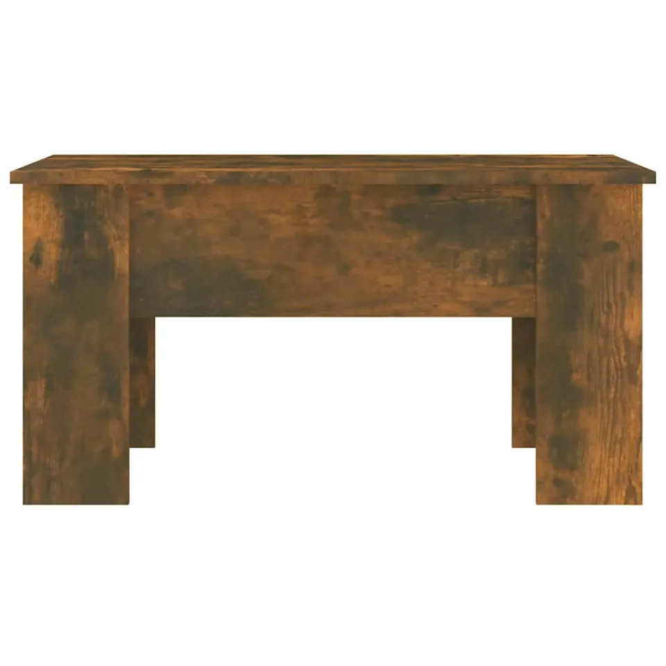 vidaXL Salontafel 79x49x41 cm bewerkt hout gerookt eikenkleurig, foto 4