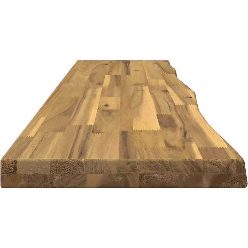 vidaXL Rechthoekig Tafelblad 110 x 20 x 3,2 cm Rechthoekig bruin, foto 2