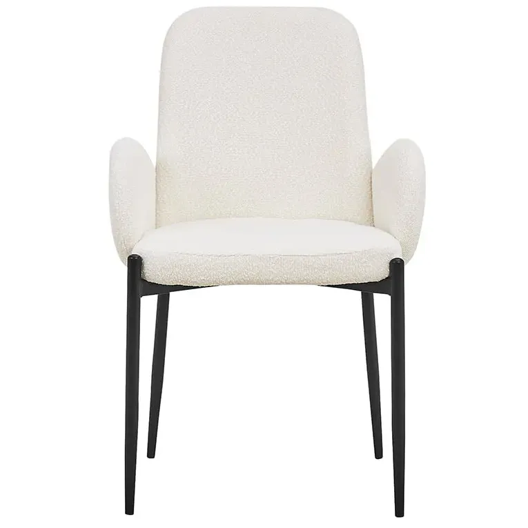 stoel Maria bouclé wit, foto 2