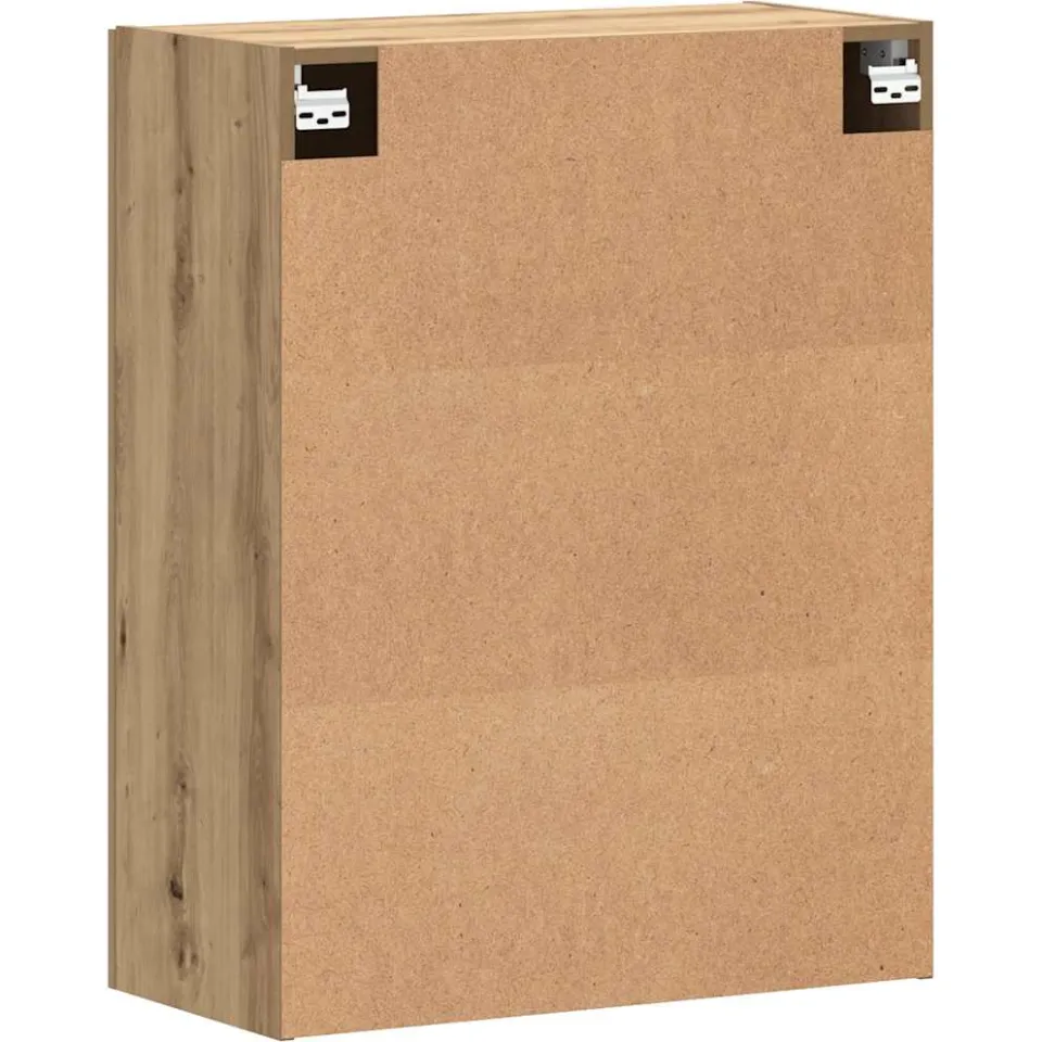 vidaXL Wandkast 69,5x34x90 cm artisanaal eikenkleurig, foto 4