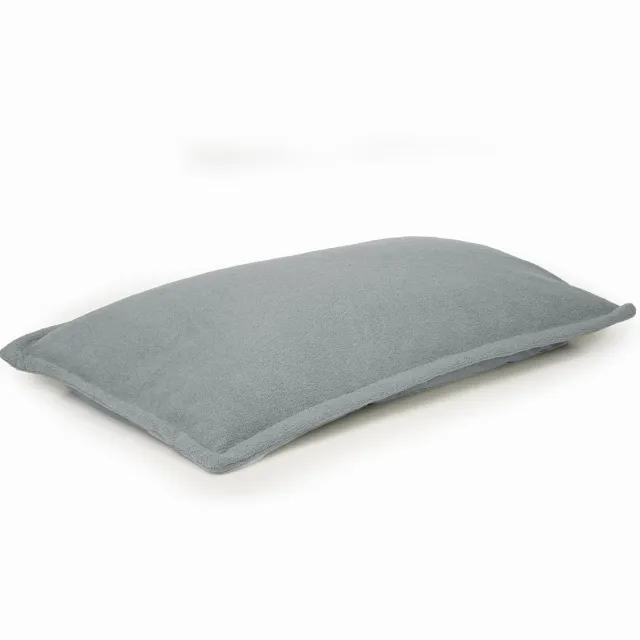 Drop & Sit KUSSEN 100 FIJNE TEDDY L TURCUOISE LICHT TURQUOISE