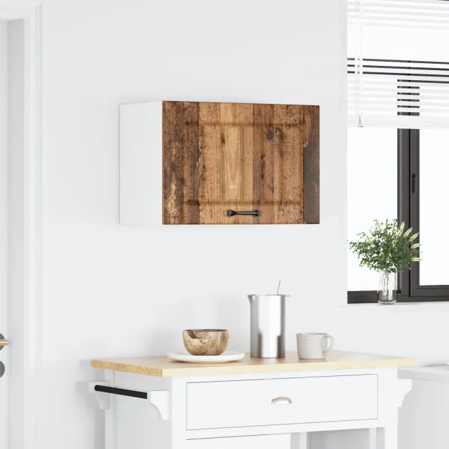 vidaXL Keukenbovenkast Lucca bewerkt hout oud houtkleurig bruin