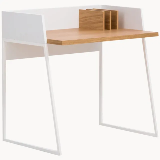 TemaHome Klein bureau Camille Beige, Wit
