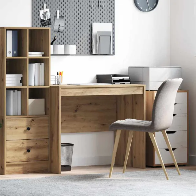 vidaXL Bureau Artisan Eiken 90 x 50 x 76 cm, foto 2