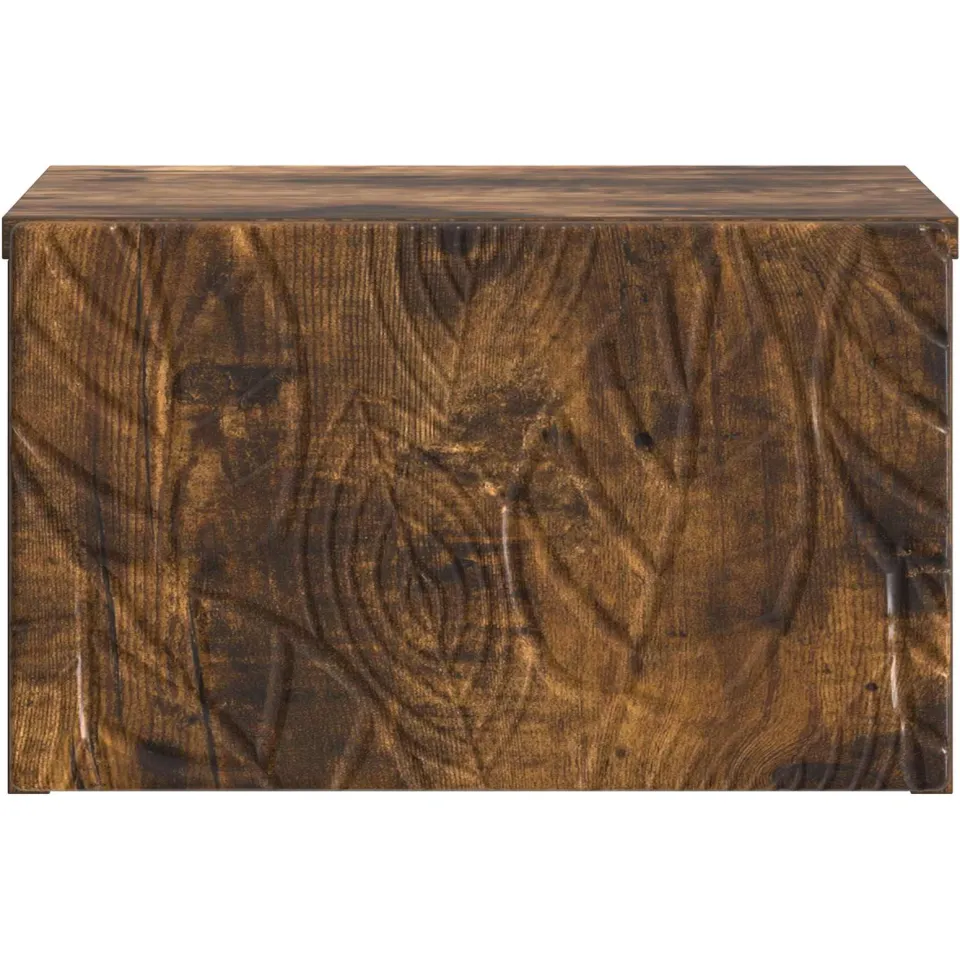 vidaXL Wandmontage Zijtafel Gerookt eiken 34,5 x 33 x 20 cm, foto 4