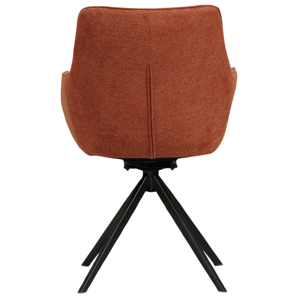 NOUS Living Loren eetkamerstoel baksteenrood brick, foto 3