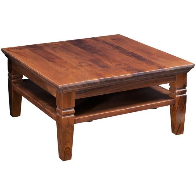 MASSIVMOEBEL24 .DE OXFORD #316 salontafel donkerbruin gelakt massief hout acacia 85 cm (BxTxH)