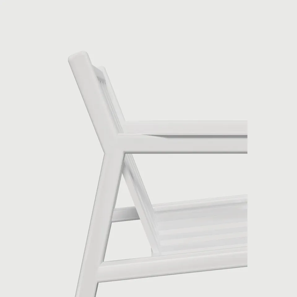 Ethnicraft Jack outdoor fauteuil wit, foto 8