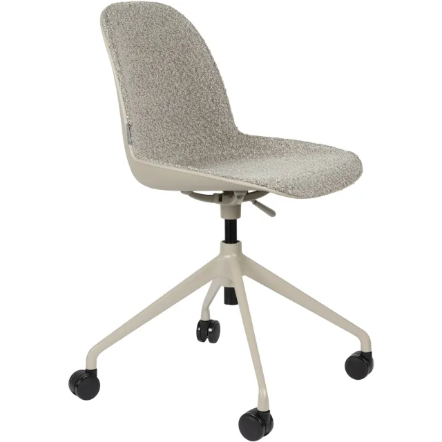 Zuiver Albert Kuip bureaustoel bouclé taupe