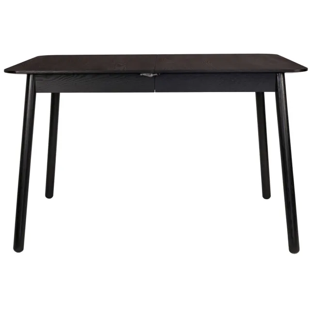 Zuiver verlengbare eetkamertafel Glimps (120/162x80 cm) Zwart