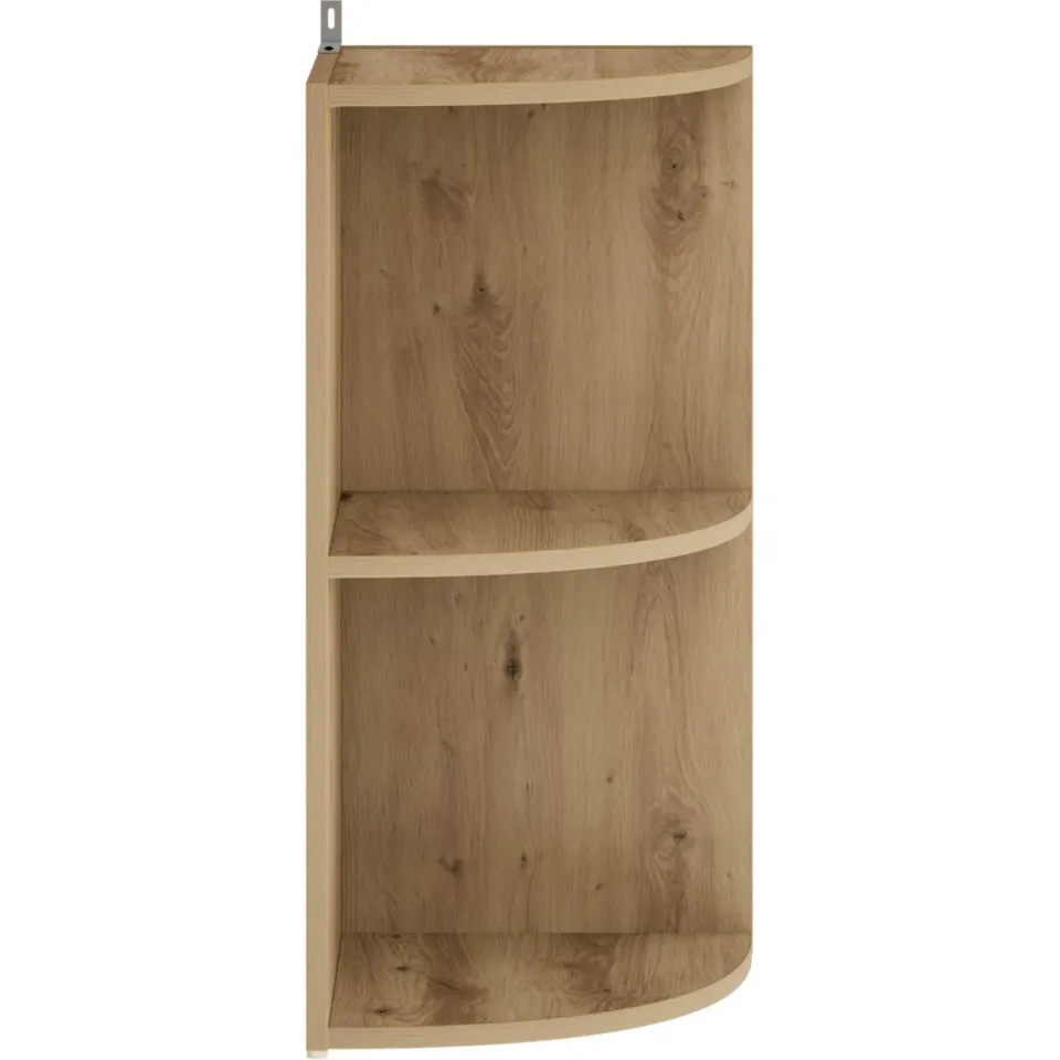 vidaXL Hoekplank 2-laags 41,5 x 41,5 x 72 cm Bewerkt hout Bruin