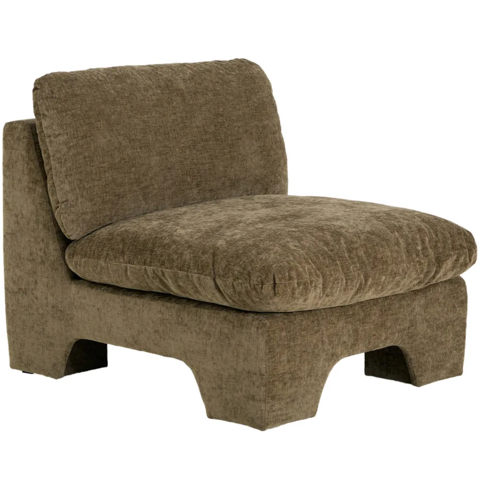 NOUS Living fauteuil Winston Groen