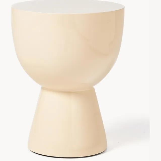 POLSPOTTEN Ronde bijzettafel Tam Tam Beige