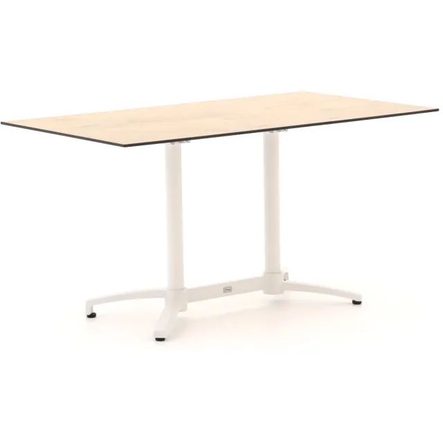 Bellagio tuinmeubelen Bellagio Canzo klaptafel 140x80x73cm bruin