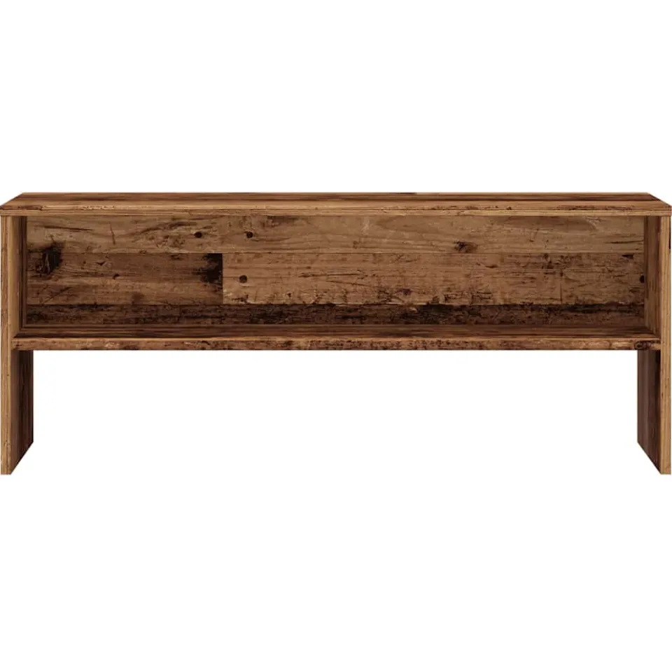 vidaXL Tv-meubel 100x40x40 cm bewerkt hout oud houtkleurig bruin