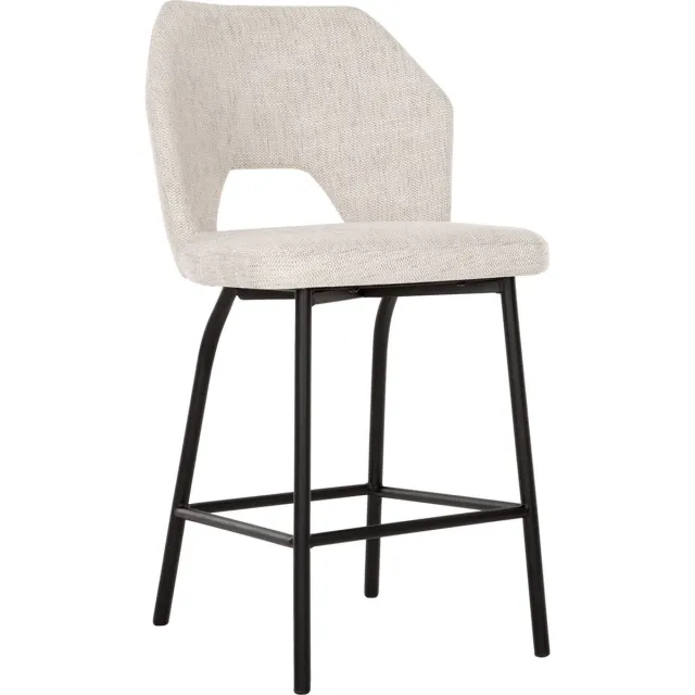 Must Living Bloom counterkruk metaal en polyester en viscose naturel - 100 × 54 × 57 cm / 65 cm