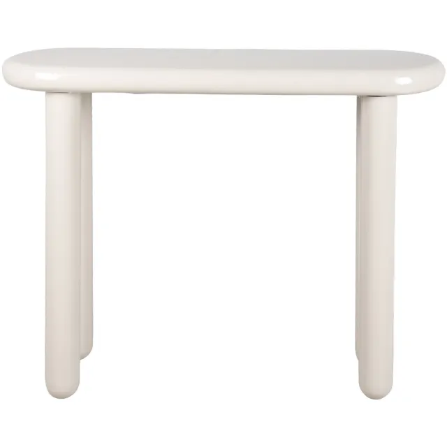 Leitmotiv Bijzettafel Cadiz - Gebroken wit - 95x30x76cm - Scandinavisch