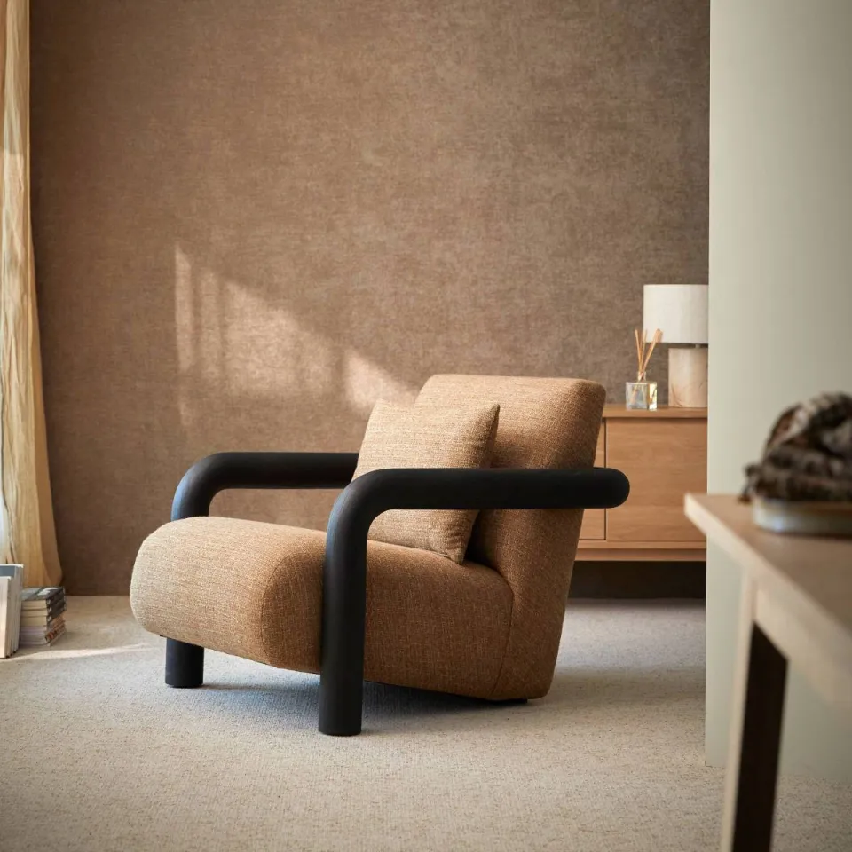 Tikamoon Nina - Fauteuil lichtbruin, foto 2