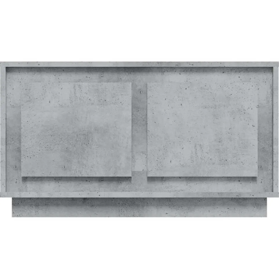 vidaXL Tv-meubel 80x35x45 cm bewerkt hout betongrijs grijs, foto 4