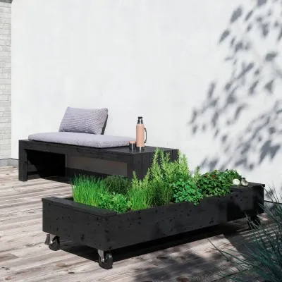 Trendyard Houten Tuinbank Met Opbergruimte - 180 CM